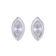 AES153 | 925 Silver Marquise CZ Set Studs