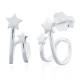 AES165 | 925 Silver Stud Earrings