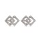 AES176 | 925 Silver Rhodium Plated CZ Set Studs