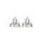 AES186 | 925 Silver Rhodium Plated CZ Set Studs