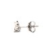 AES186 | 925 Silver Rhodium Plated CZ Set Studs