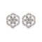 AES204 | 925 Silver Rhodium Plated CZ Set Studs