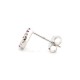 AES205 | 925 Silver Rhodium Plated CZ Set Studs