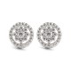 AES206 | 925 Silver Rhodium Plated CZ Set Studs