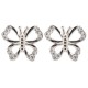 AES207 | 925 Silver Rhodium Plated CZ Set Studs