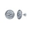 925 Silver 10mm St George & Dragon Stud Earrings