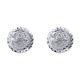925 Silver 10mm St George & Dragon Stud Earrings