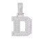 AIN001-D | 925 Silver CZ Set Initial D