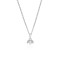925 Sterling Silver CZ Bee Pendant Necklace