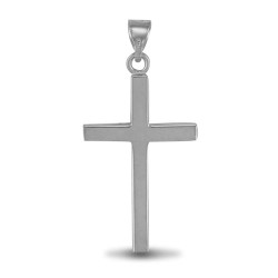 APX012 | 925 Sterling Silver Solid Stamped Cross