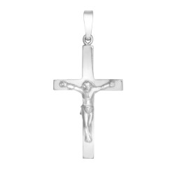 APX027 | JN Jewellery 925 Silver Stamped  Crucifix