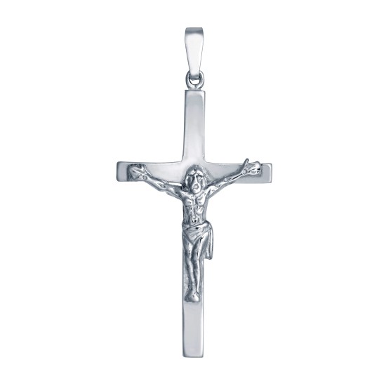 APX028 | JN Jewellery 925 Silver Stamped Crucifix