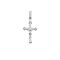 APX038 | 925 Silver Large CZ Brilliant Cut Cross