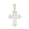 APX064 | 925 Silver Rhodium Plated CZ Set Cross