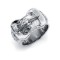 ARN095 | 925 Silver Double Buckle Ring