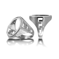 ARN113-F-R | 925 Silver Full Sovereign Ring