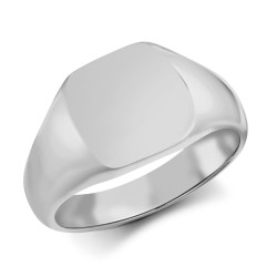 ARN123 | JN Jewellery 925 Silver Cushion Shape Signet Ring