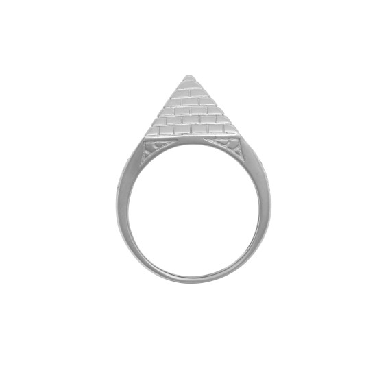 ARN132A | JN Jewellery 925 Silver Pyramid Ring