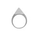 ARN132A | JN Jewellery 925 Silver Pyramid Ring