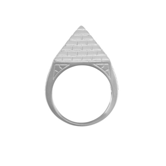 ARN132B | JN Jewellery 925 Silver Pyramid Ring