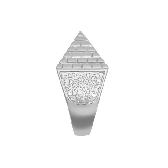 ARN132B | JN Jewellery 925 Silver Pyramid Ring