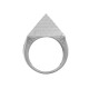 ARN132C | JN Jewellery 925 Silver Pyramid Ring