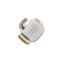 ARN166-GP | 925 Silver Gold Plated Boxing Glove Ring