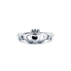 ARN178 | 925 Silver Rhodium Claddagh Ring