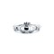 ARN178 | 925 Silver Rhodium Claddagh Ring