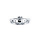 ARN178 | 925 Silver Rhodium Claddagh Ring