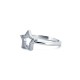 ARN185 | 925 Silver Rhodium CZ Set Dress Ring