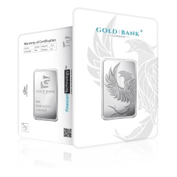 999 Fine Silver 31.1g Stamped and Sealed Bar
