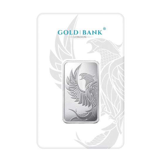 999 Fine Silver 31.1g Stamped and Sealed Bar