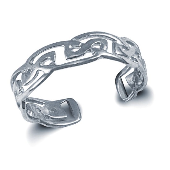 ATR019 | 925 Silver Filigree Toe Ring