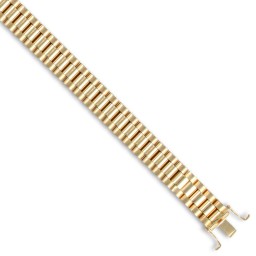 JBB131B-6 | 9ct Yellow Gold Watch Style 10.0mm Bracelet