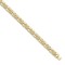 JBB343-22 | 9ct Gold Cast Engraved & Polished Anchor Chain