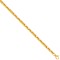 JBB361A-7.5 | 9ct Yellow Gold Stars & Bars Bracelet
