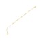 JBB450 | 9ct Yellow Gold Cable Link Clover Bracelet 6.5+1 inch length