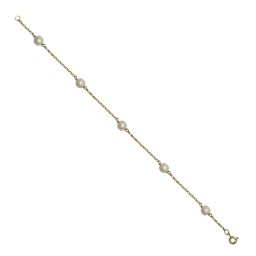 JBB452-7.5 | 9ct Yellow Gold 6mm Akoya Cultured Pearls by the Inch 