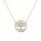 9ct Yellow Gold Tree Of Life Necklace - 18"