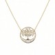 9ct Yellow Gold Tree Of Life Necklace - 18"