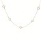 9ct Yellow Gold Multi Clover Necklace - 18"