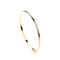 JBG363 | 9ct Yellow Gold 3mm D-Profile Diamond Cut Slave Bangle