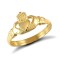 JBR002 | 9ct Yellow Gold Baby Claddagh Ring