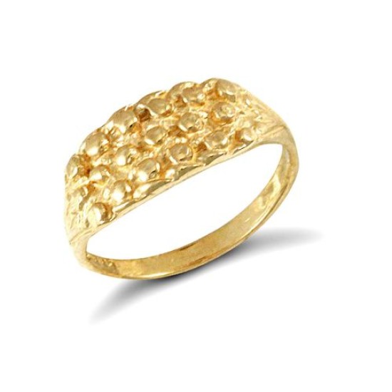 JBR003 | 9ct Yellow Gold Baby Keeper Ring