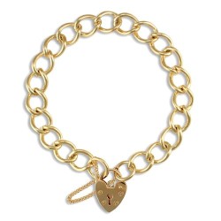 JCB006 | 9ct Yellow Gold Charm Bracelet