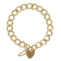 JCB008 | 9ct Yellow Gold Charm Bracelet