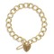 JCB008 | 9ct Yellow Gold Charm Bracelet