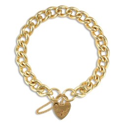 JCB009 | 9ct Yellow Gold Charm Bracelet