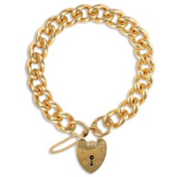 JCB010 | 9ct Yellow Gold Charm Bracelet